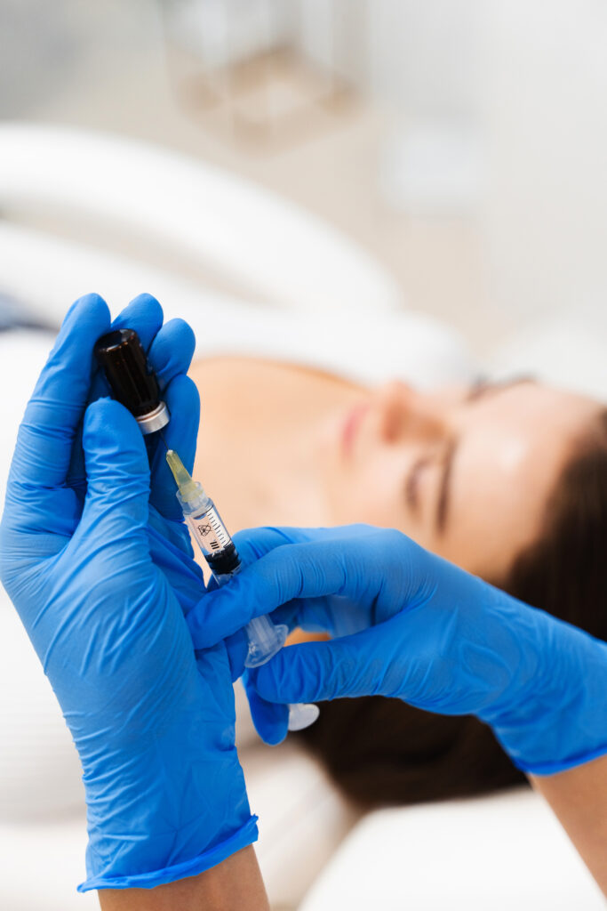 sesion de mesoterapia